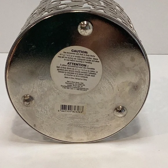🍄 Bath & Body Works Metal Candle Holder - Picture 7 of 9